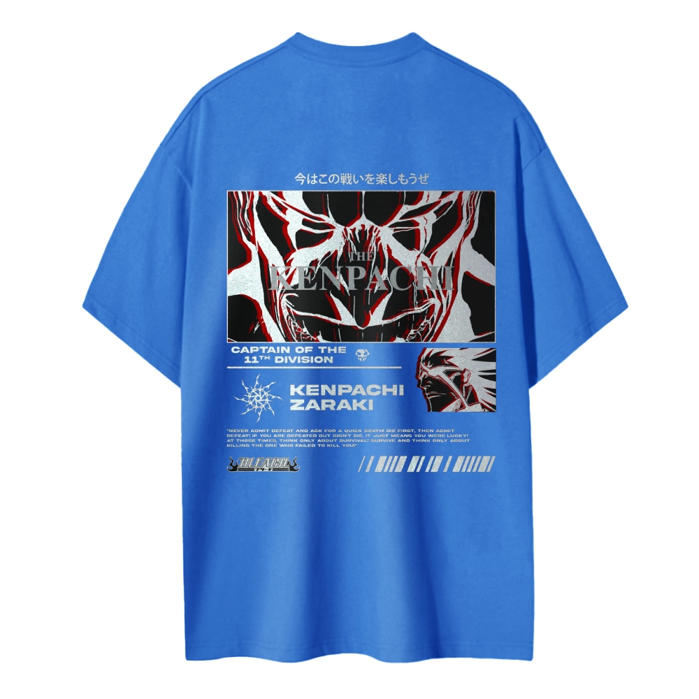 Kenpachi Zaraki Bleach T-shirt | T-TYBW