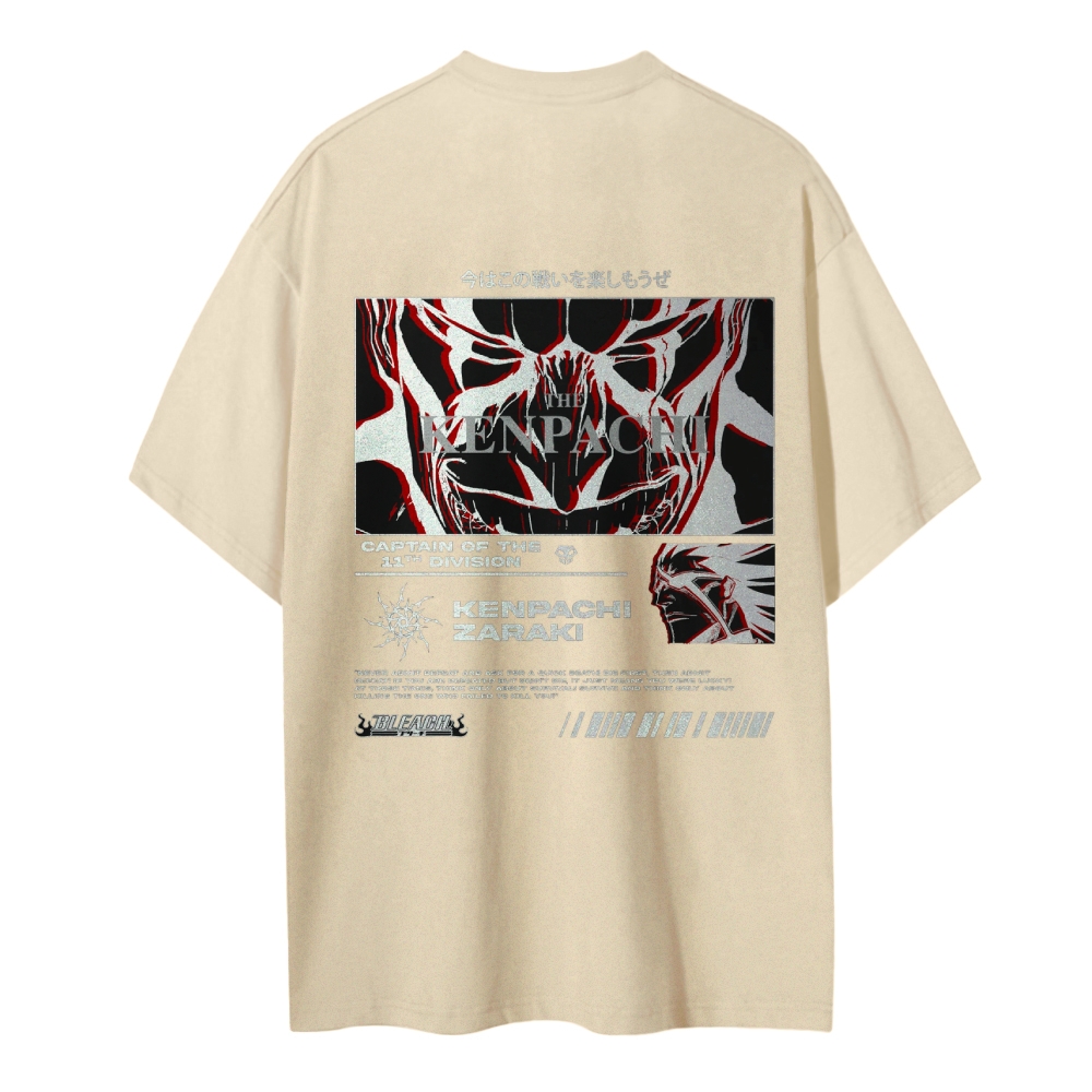 Kenpachi Zaraki Bleach T-shirt | T-TYBW