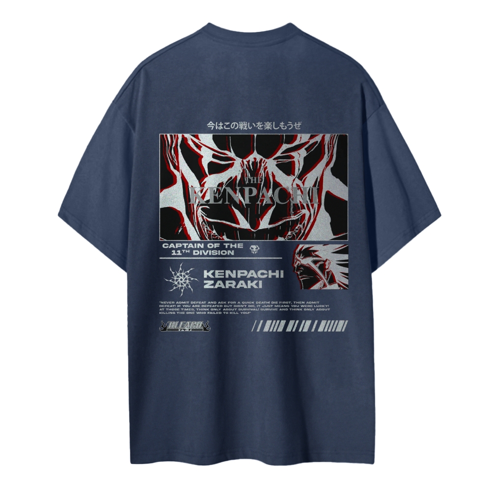 Kenpachi Zaraki Bleach T-shirt | T-TYBW
