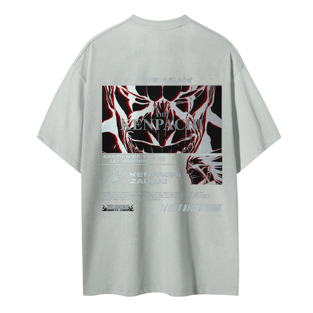Kenpachi Zaraki Bleach T-shirt | T-TYBW