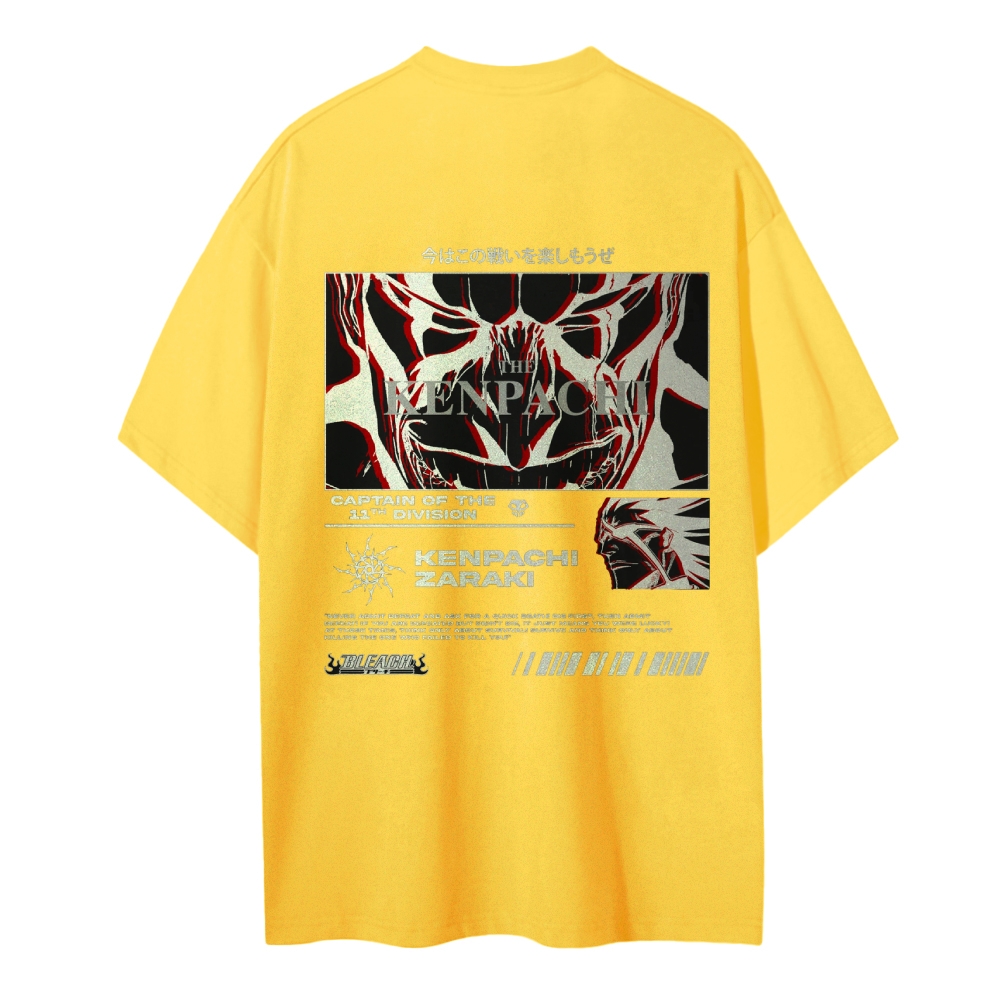 Kenpachi Zaraki Bleach T-shirt | T-TYBW