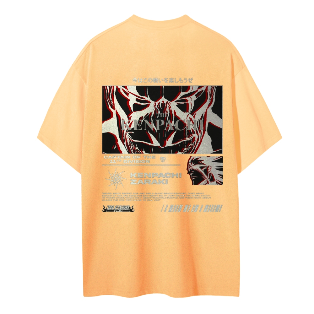 Kenpachi Zaraki Bleach T-shirt | T-TYBW