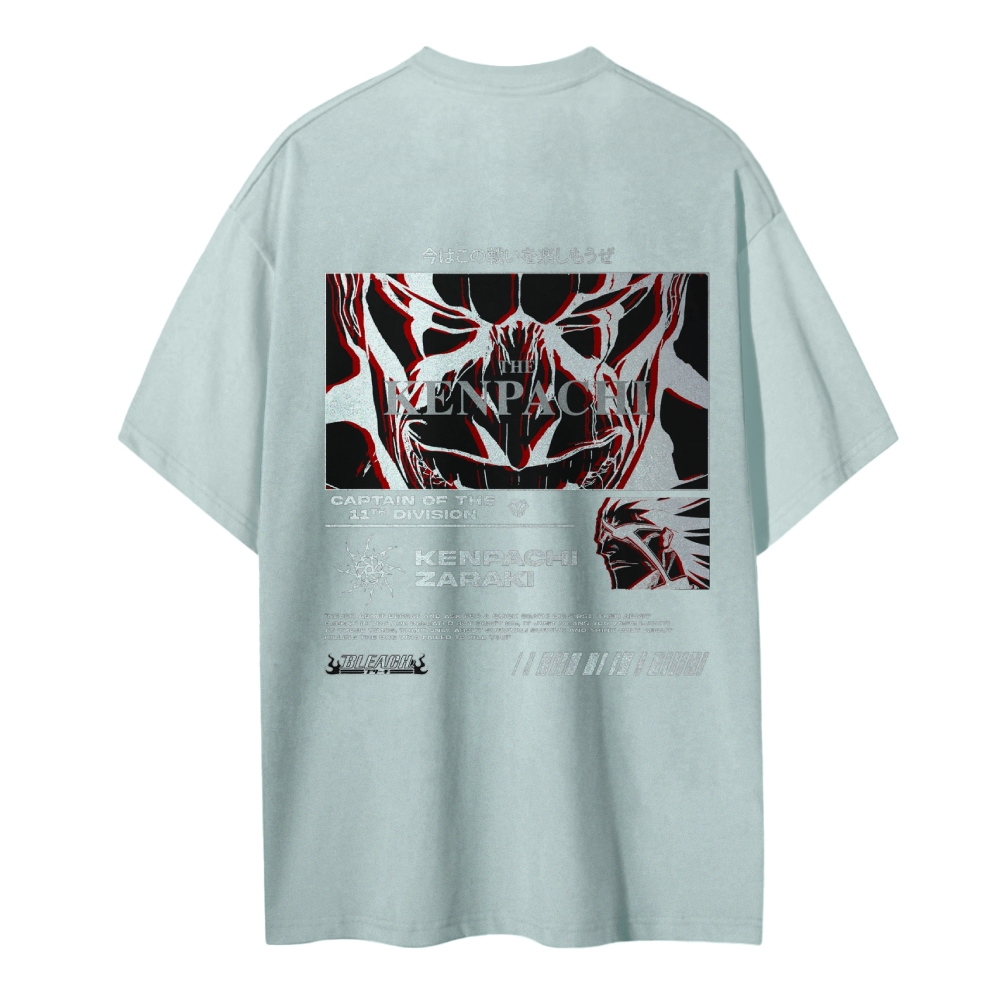 Kenpachi Zaraki Bleach T-shirt | T-TYBW