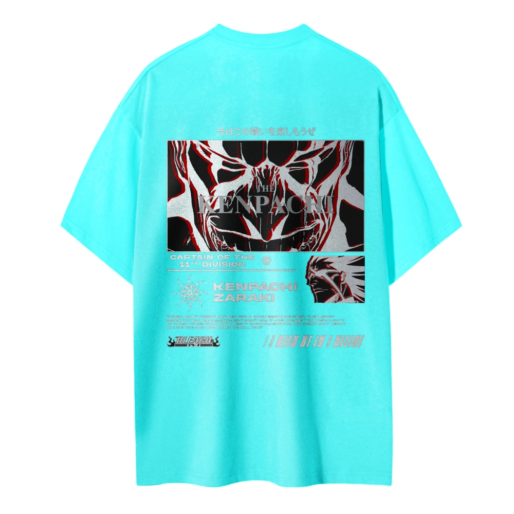 Kenpachi Zaraki Bleach T-shirt | T-TYBW