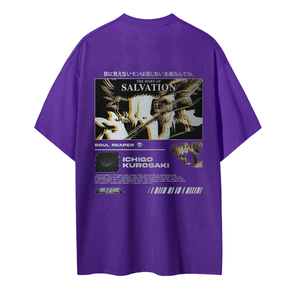 Kurosaki Ichigo Bleach T-shirt | Tybw