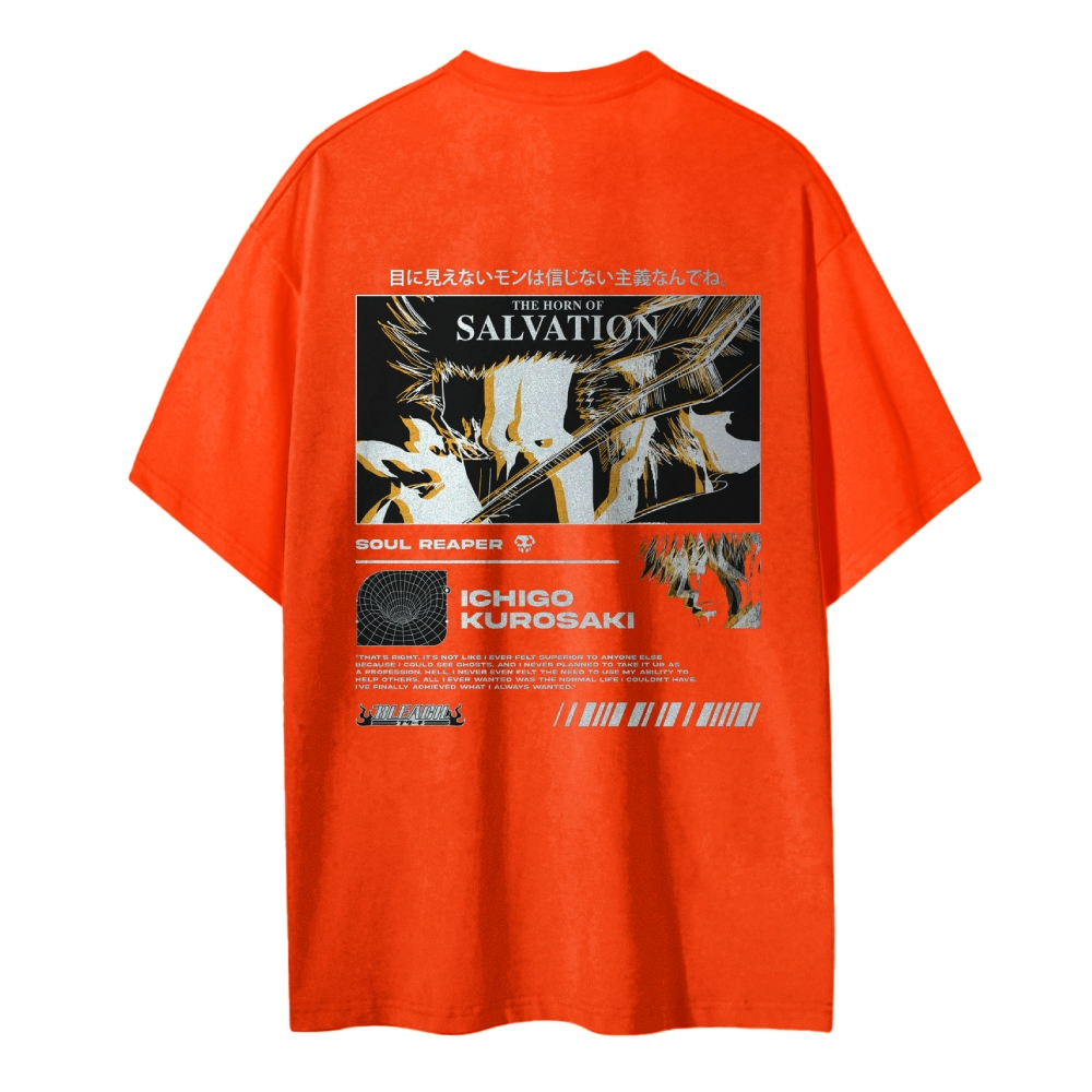 Kurosaki Ichigo Bleach T-shirt | Tybw