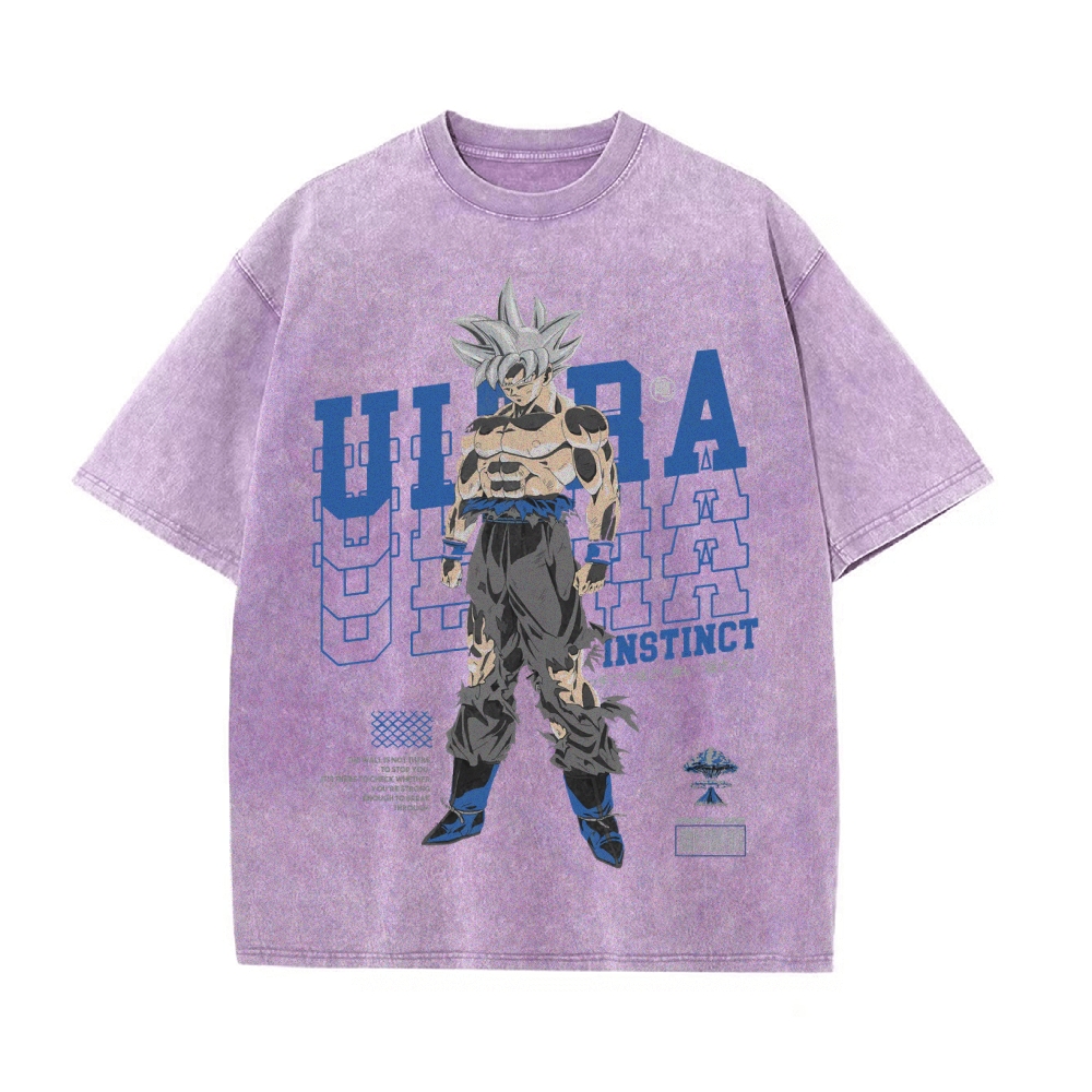 Goku Ultra Vintage Oversized T-Shirt | Dragon Ball Super