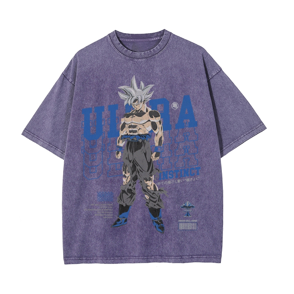 Goku Ultra Vintage Oversized T-Shirt | Dragon Ball Super