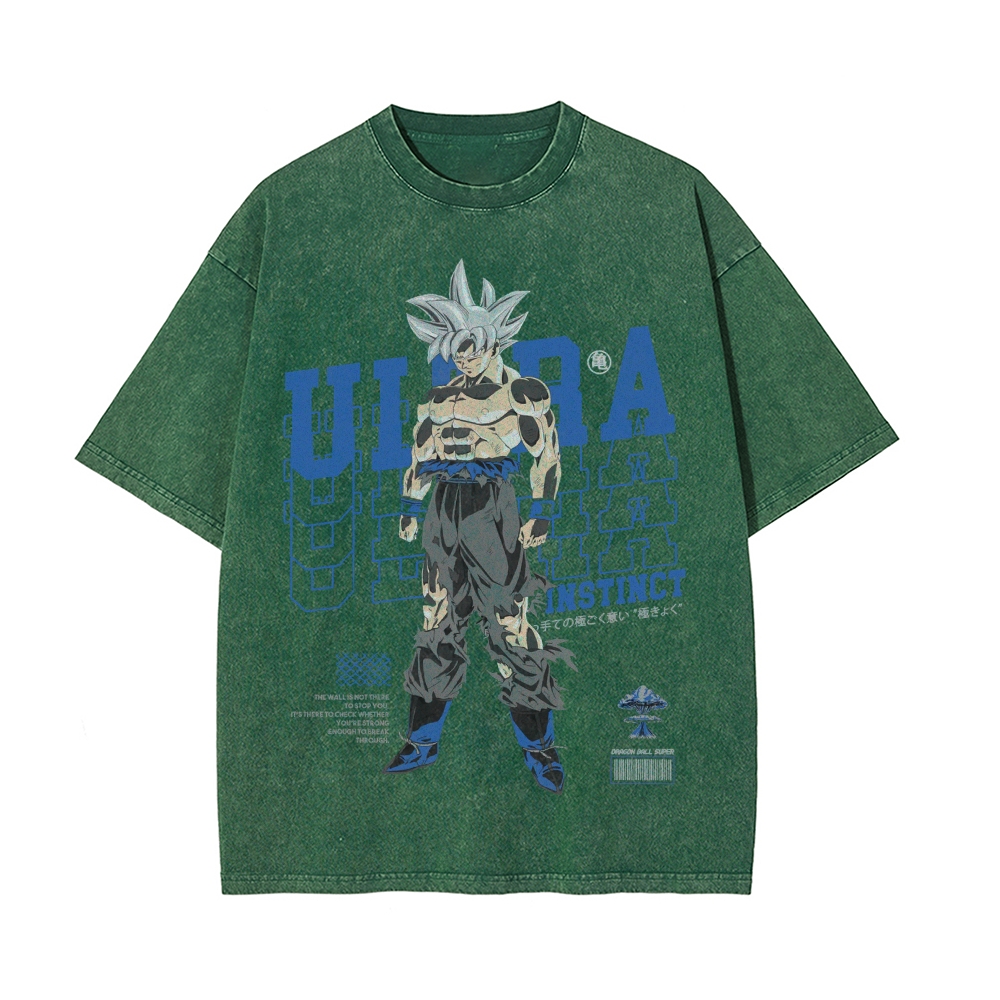 Goku Ultra Vintage Oversized T-Shirt | Dragon Ball Super