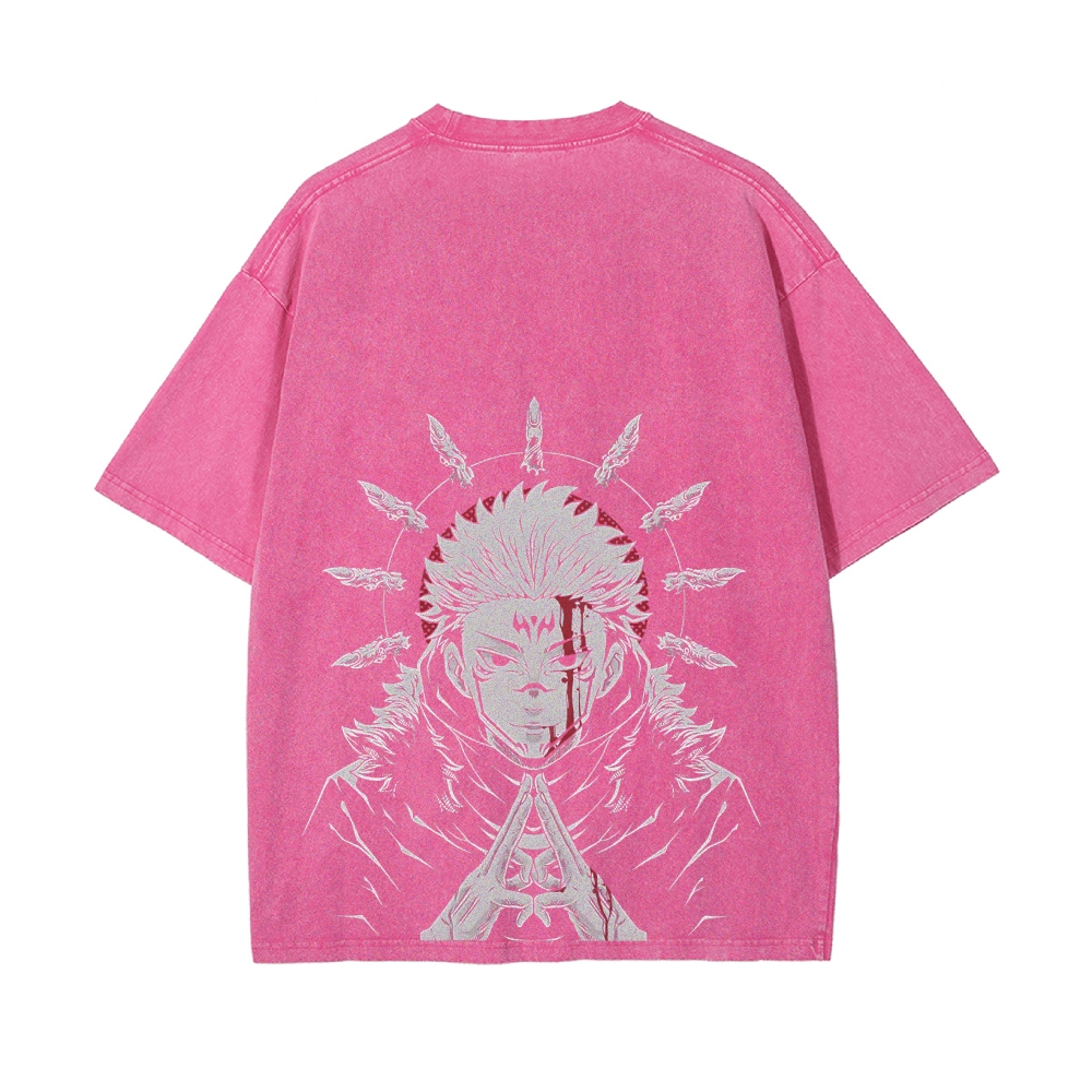 Sukuna Vintage T-Shirt | Jujutsu Kaisen