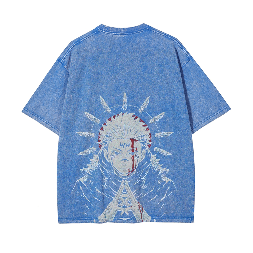 Sukuna Vintage T-Shirt | Jujutsu Kaisen