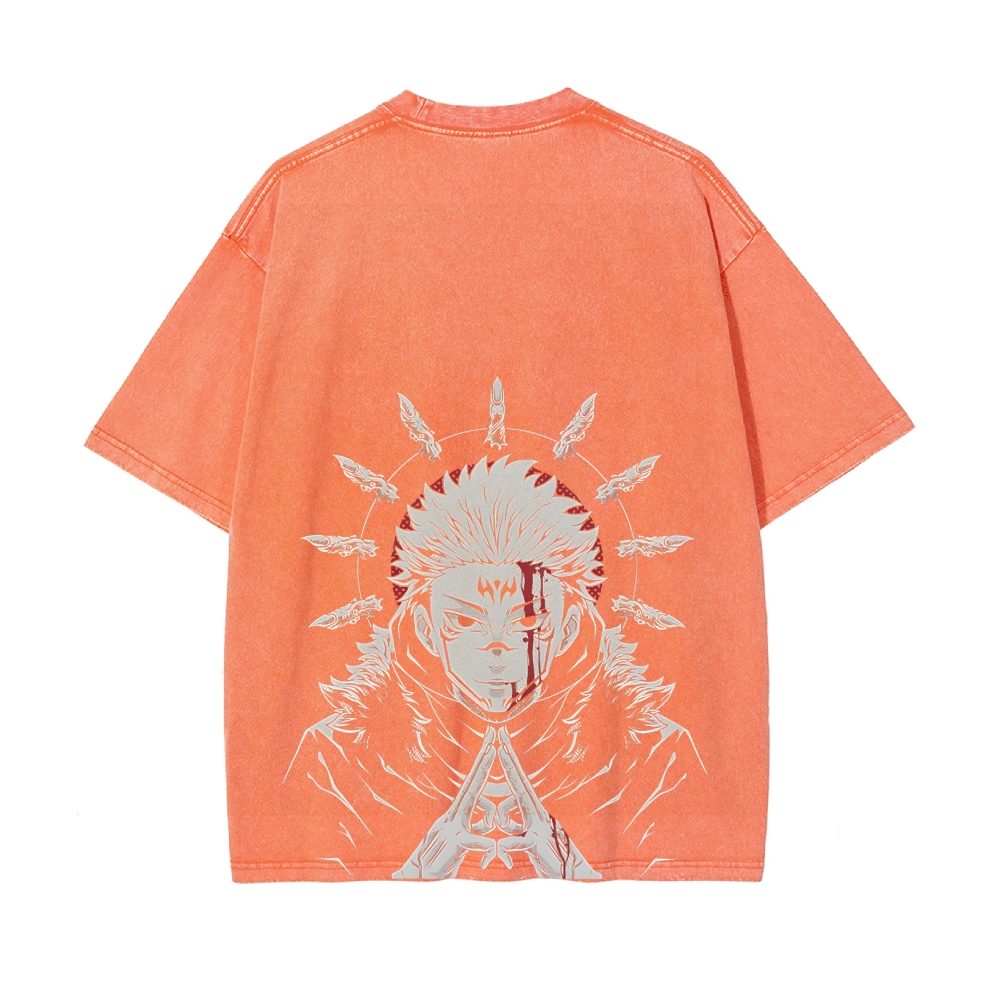 Sukuna Vintage T-Shirt | Jujutsu Kaisen