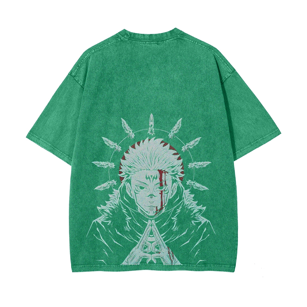 Sukuna Vintage T-Shirt | Jujutsu Kaisen