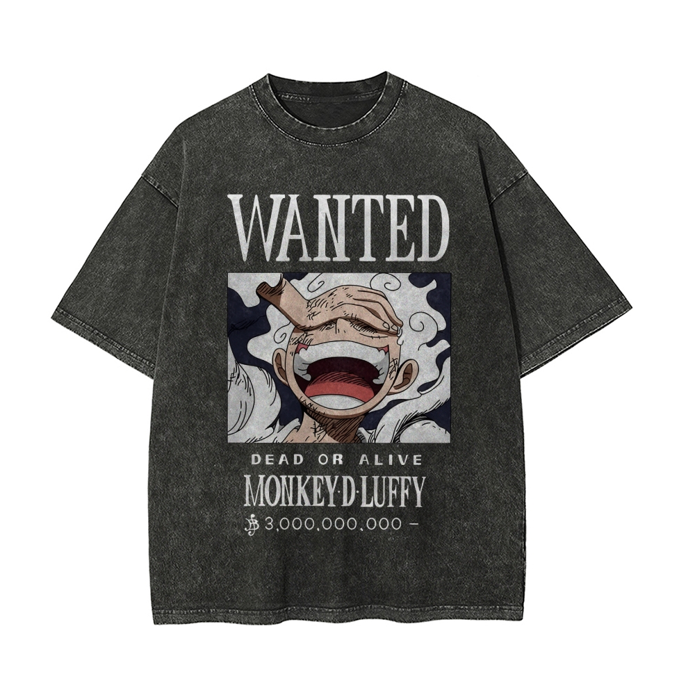 Luffy Vintage Oversized T-Shirt | One Piece