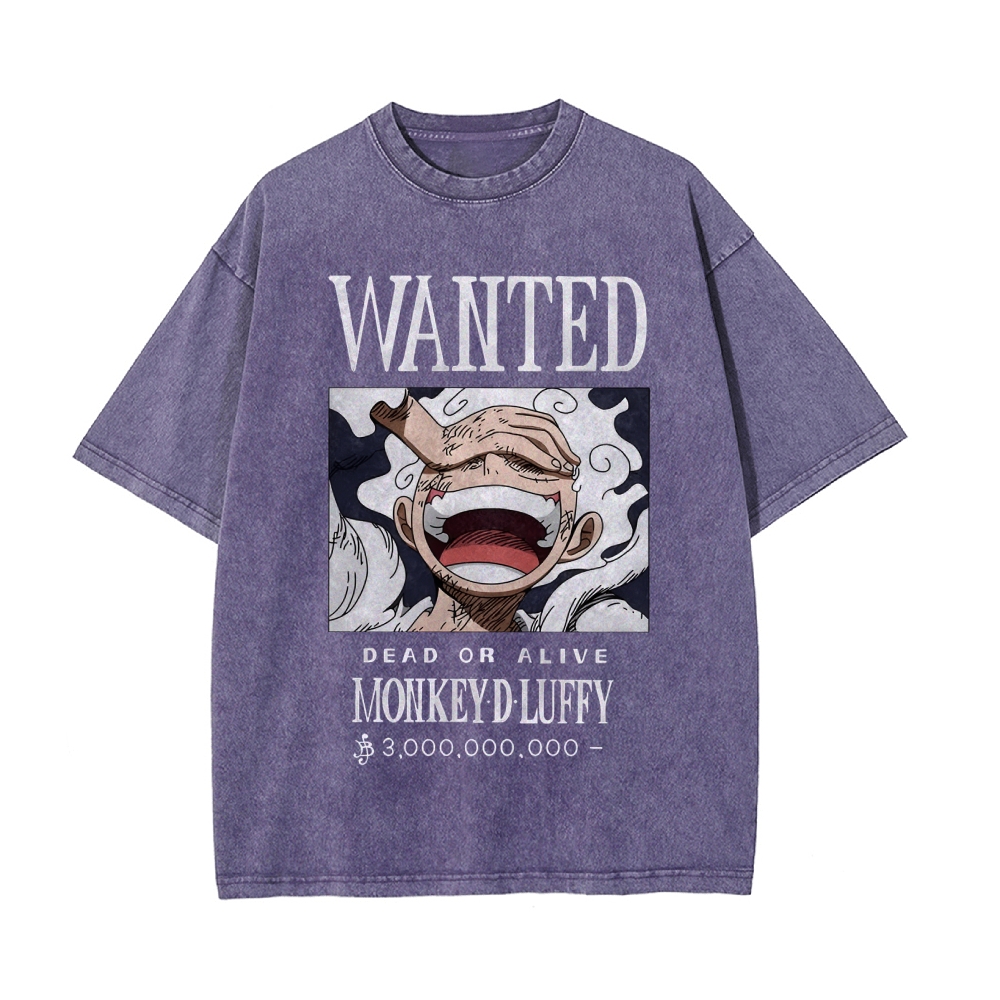 Luffy Vintage Oversized T-Shirt | One Piece