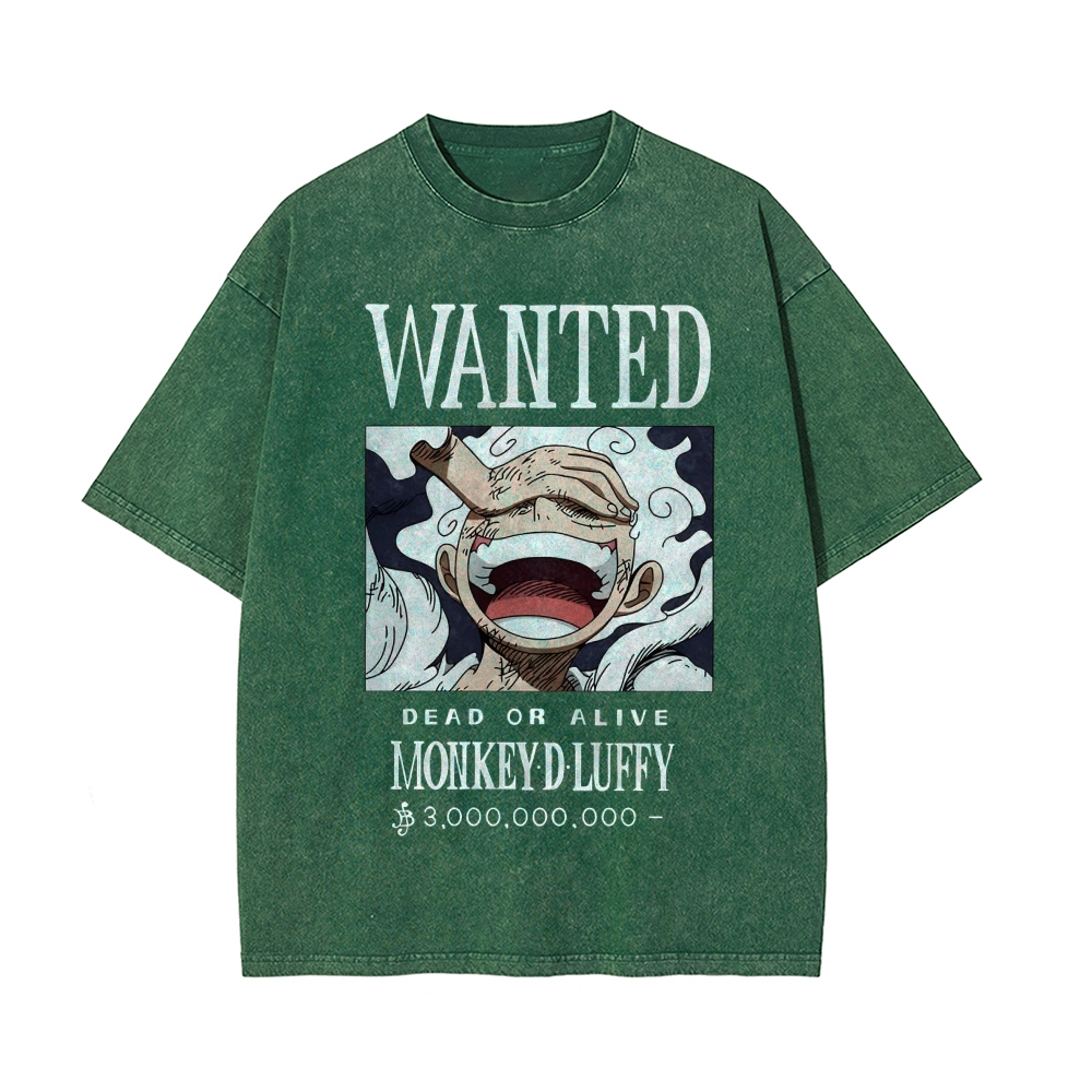Luffy Vintage Oversized T-Shirt | One Piece