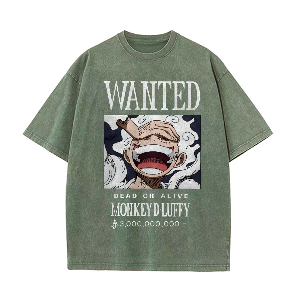 Luffy Vintage Oversized T-Shirt | One Piece