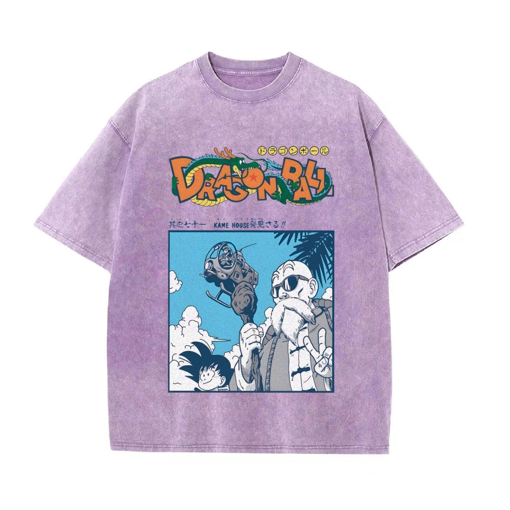 MASTER ROSHI Vintage Oversized T-Shirt | DRAGON BALL SUPER