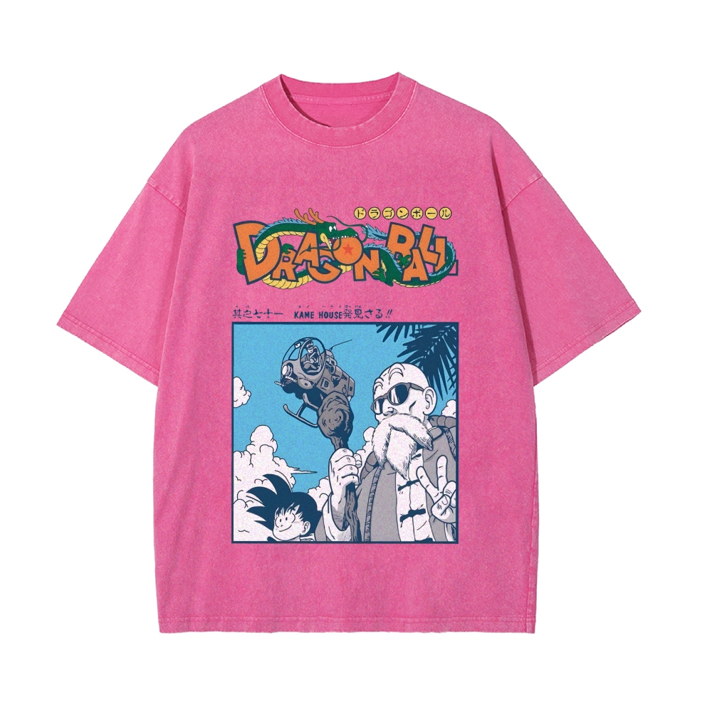 MASTER ROSHI Vintage Oversized T-Shirt | DRAGON BALL SUPER