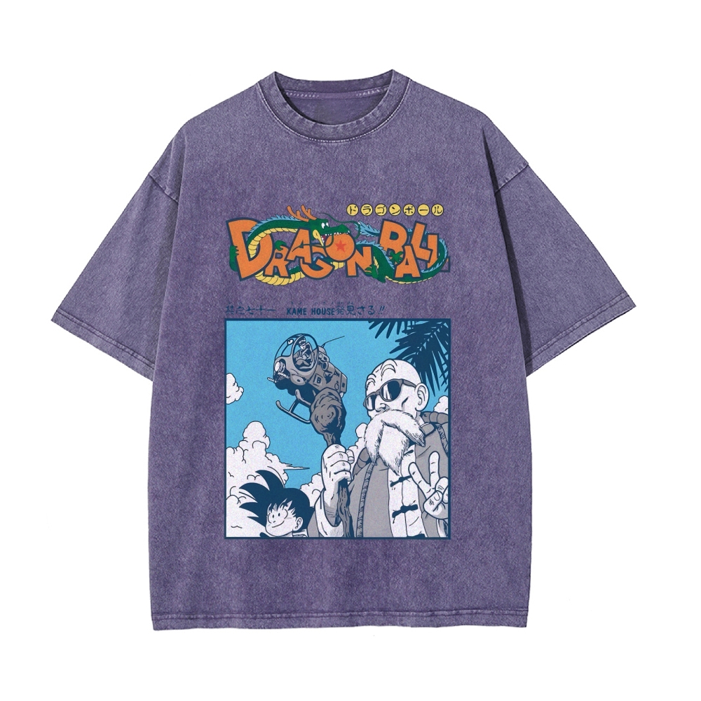 MASTER ROSHI Vintage Oversized T-Shirt | DRAGON BALL SUPER