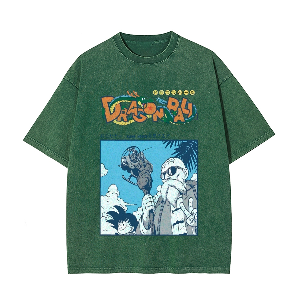 MASTER ROSHI Vintage Oversized T-Shirt | DRAGON BALL SUPER
