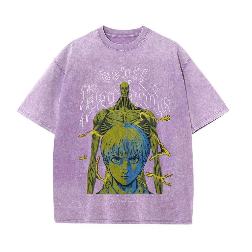 Armin Vintage Oversized T-shirt | Attack On Titan