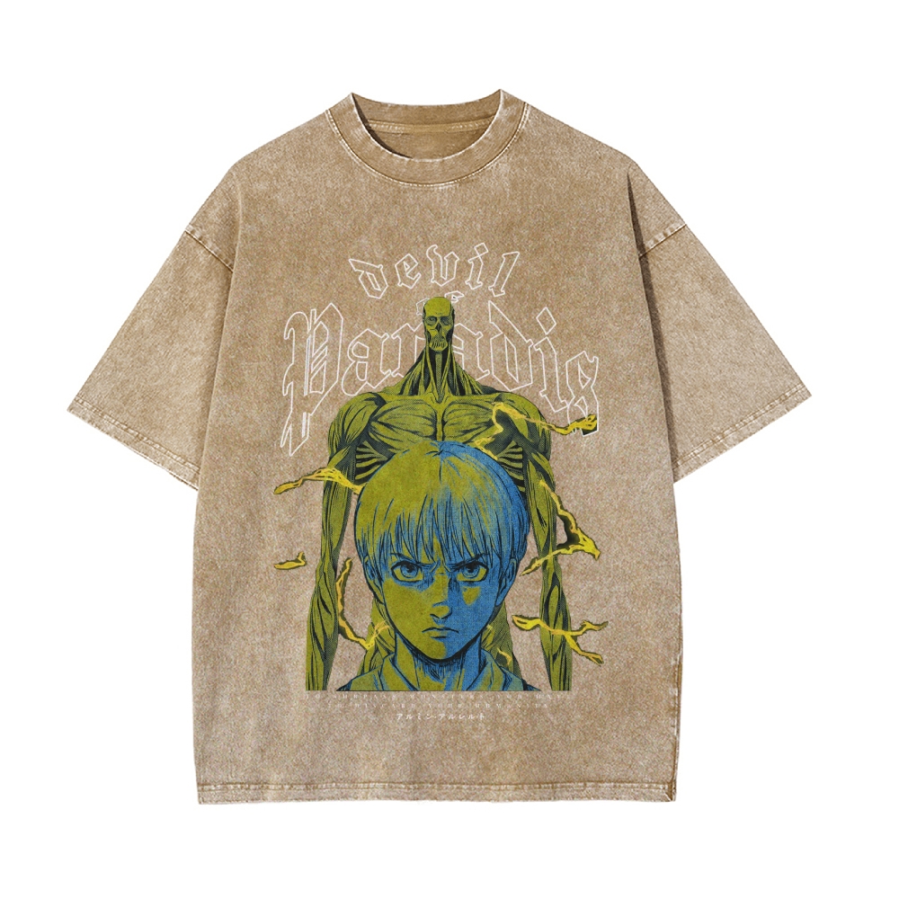 Armin Vintage Oversized T-shirt | Attack On Titan
