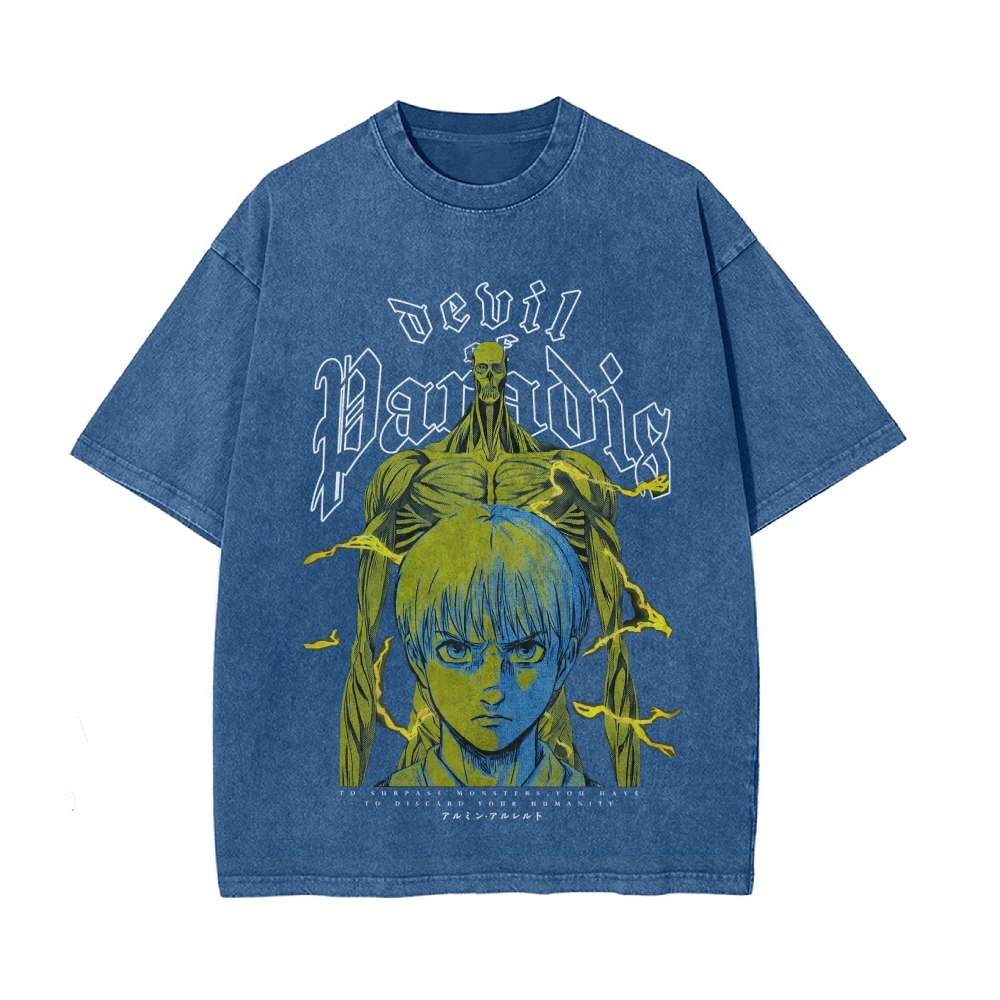 Armin Vintage Oversized T-shirt | Attack On Titan