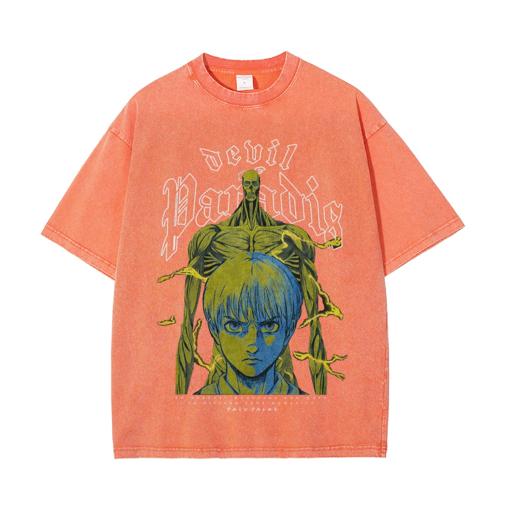 Armin Vintage Oversized T-shirt | Attack On Titan