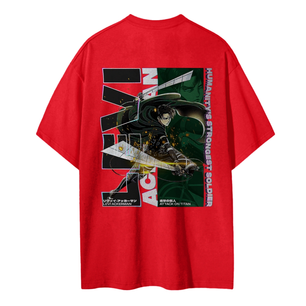 Levi Ackerman Attack On Titan | T-shirt