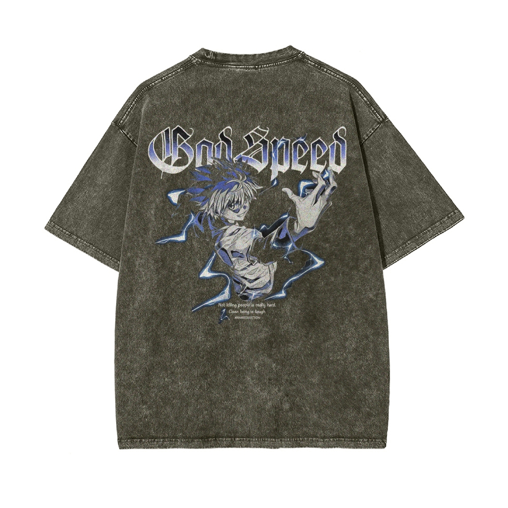 Killua Vintage T-Shirt | Hunter x Hunter