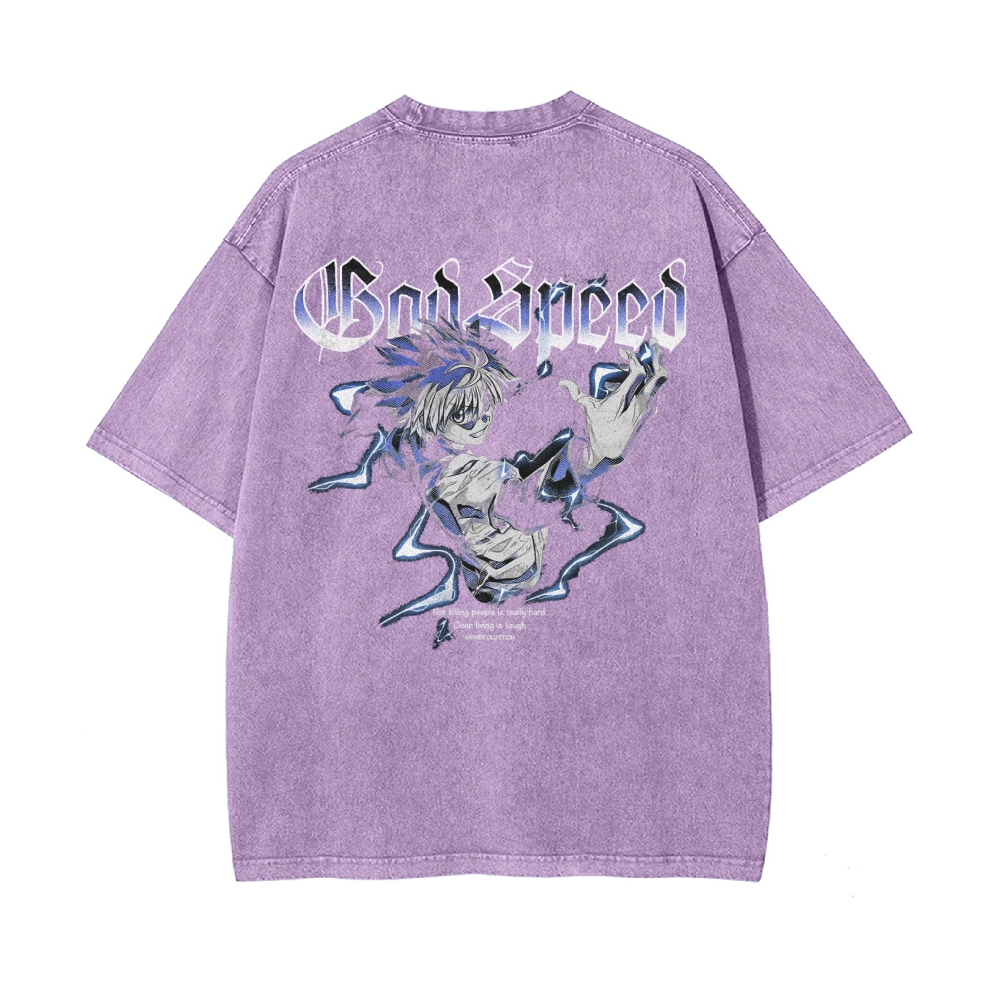 Killua Vintage T-Shirt | Hunter x Hunter