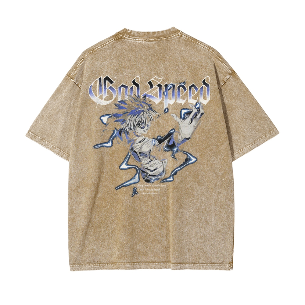 Killua Vintage T-Shirt | Hunter x Hunter