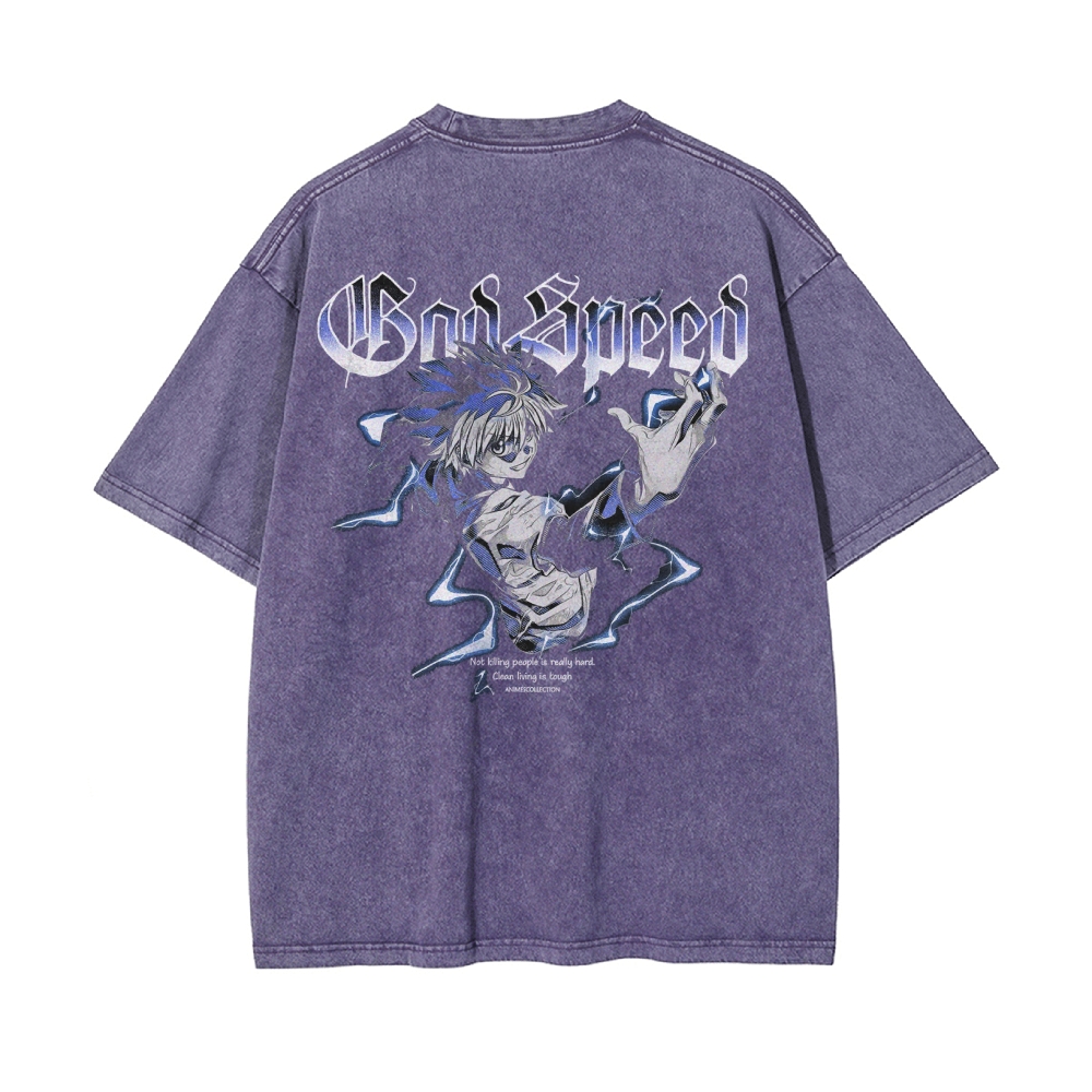 Killua Vintage T-Shirt | Hunter x Hunter