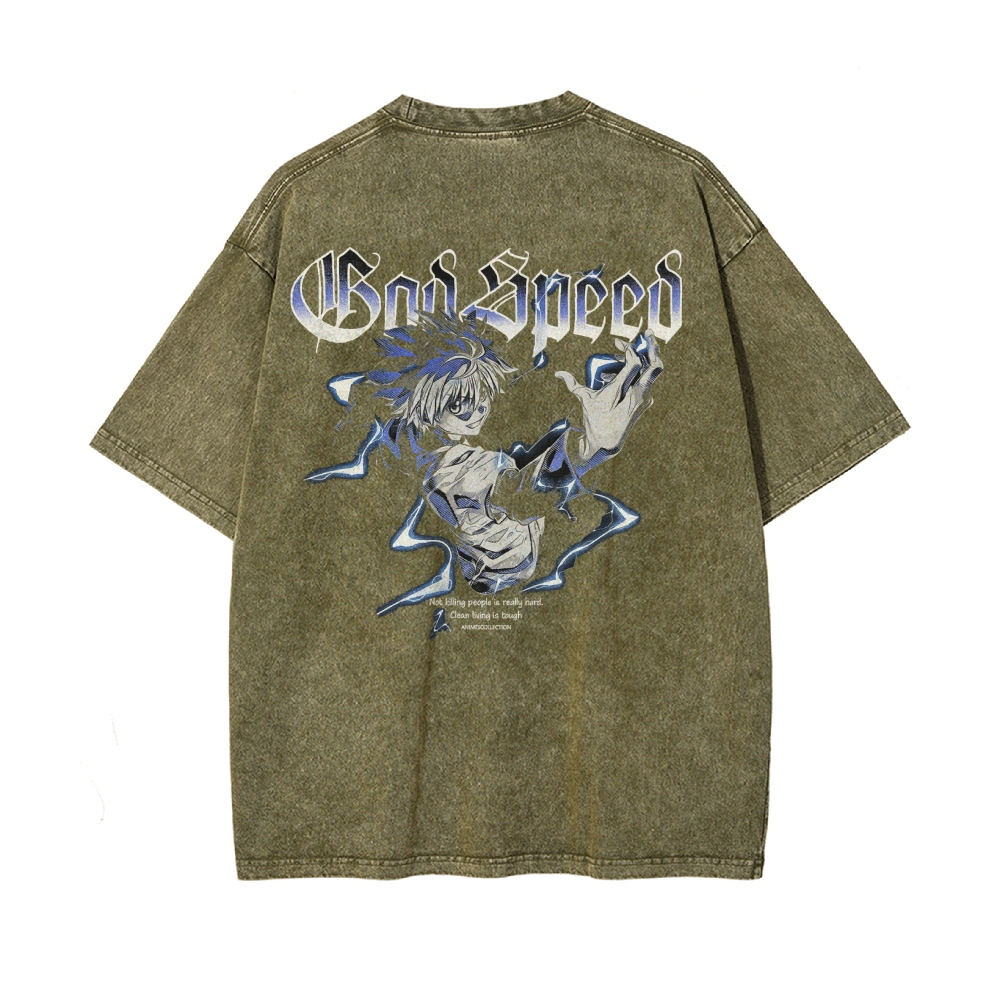 Killua Vintage T-Shirt | Hunter x Hunter