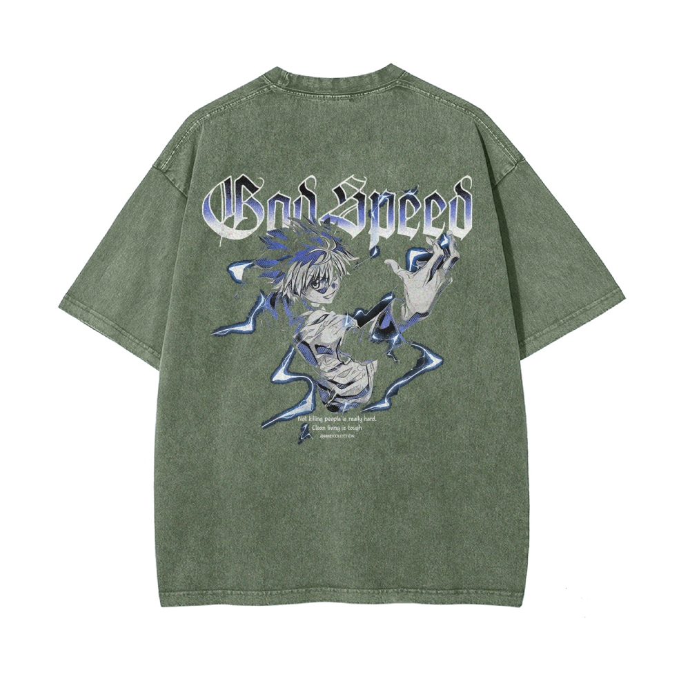 Killua Vintage T-Shirt | Hunter x Hunter