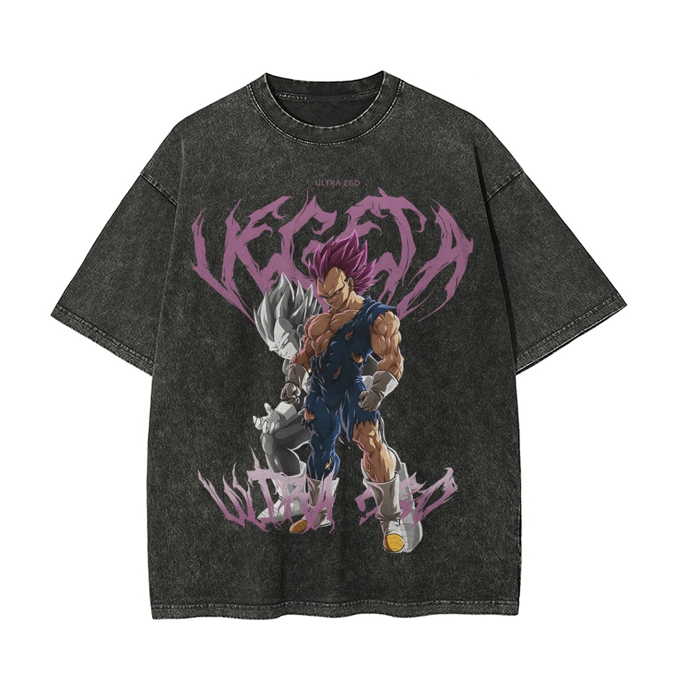 VEGETA ULTRA EGO VINTAGE  T-Shirt | Dragon Ball Super