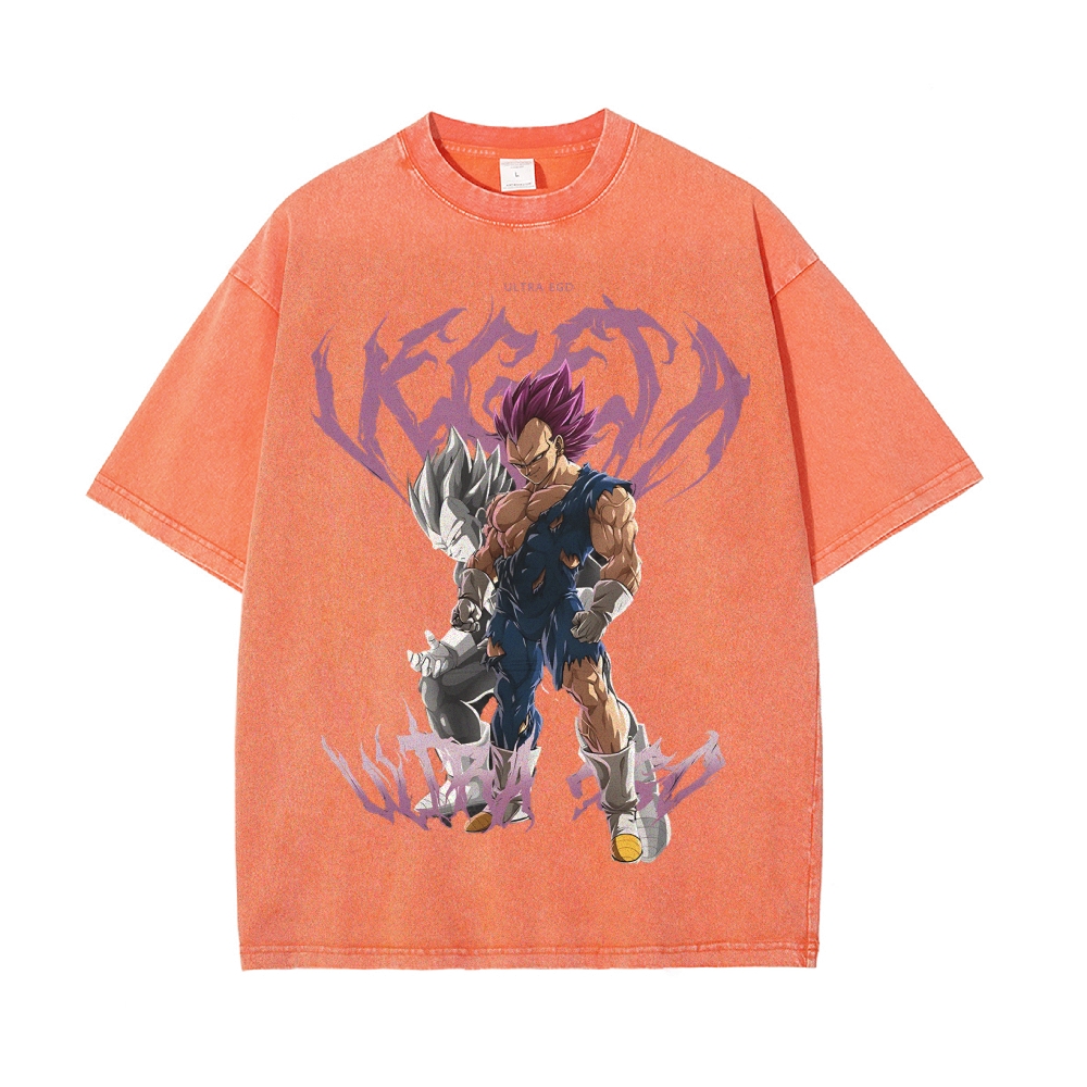 VEGETA ULTRA EGO VINTAGE  T-Shirt | Dragon Ball Super
