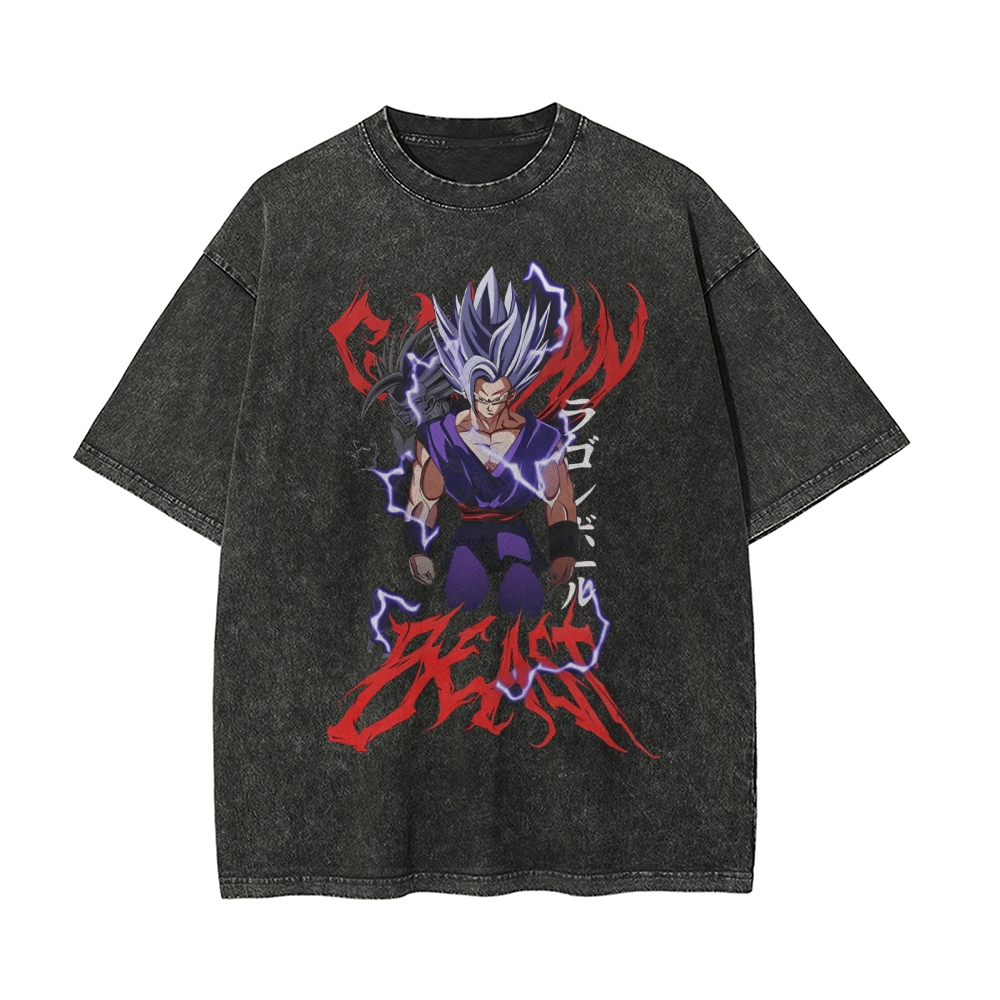 VEGETA VINTAGE OVERSIZE T-Shirt | Dragon Ball Super