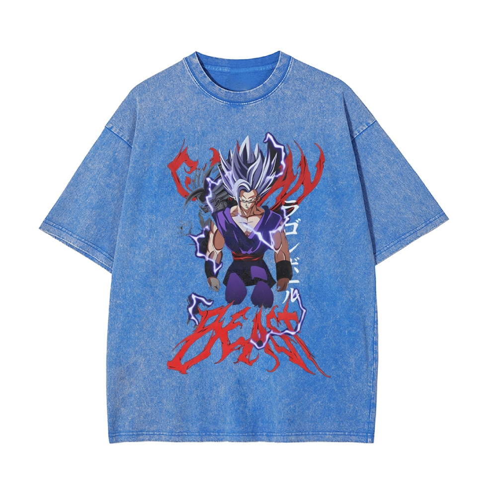 VEGETA VINTAGE OVERSIZE T-Shirt | Dragon Ball Super