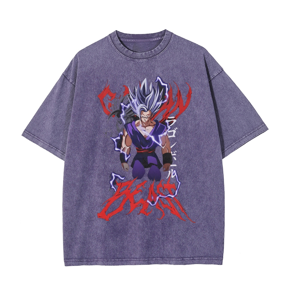 VEGETA VINTAGE OVERSIZE T-Shirt | Dragon Ball Super