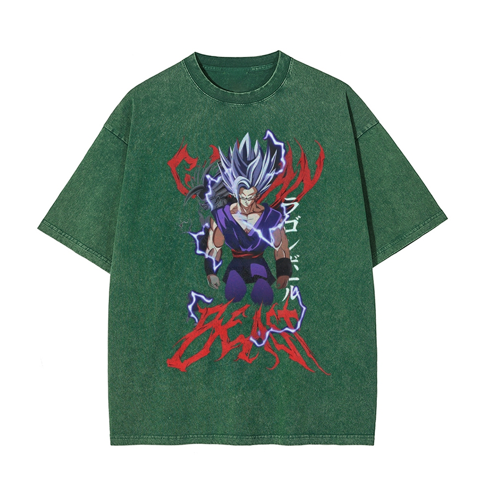 VEGETA VINTAGE OVERSIZE T-Shirt | Dragon Ball Super