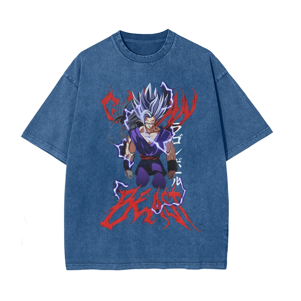VEGETA VINTAGE OVERSIZE T-Shirt | Dragon Ball Super