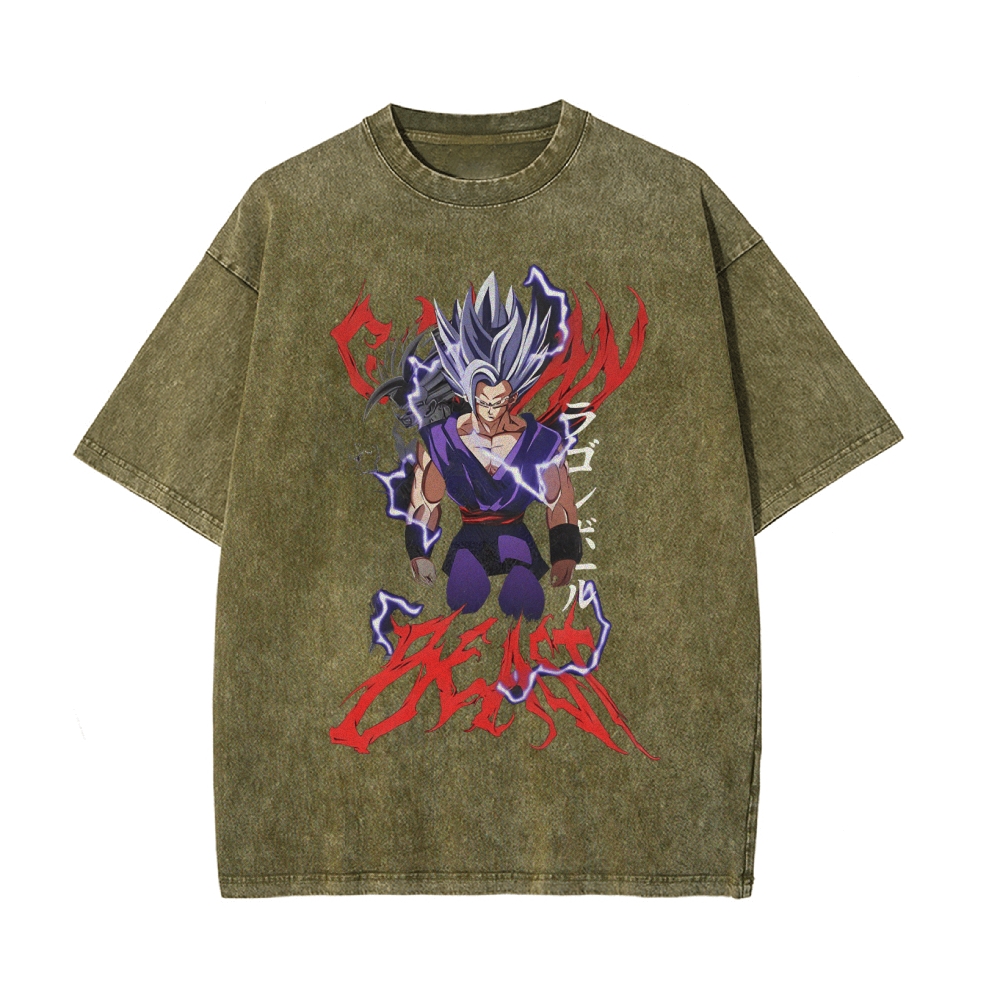 VEGETA VINTAGE OVERSIZE T-Shirt | Dragon Ball Super