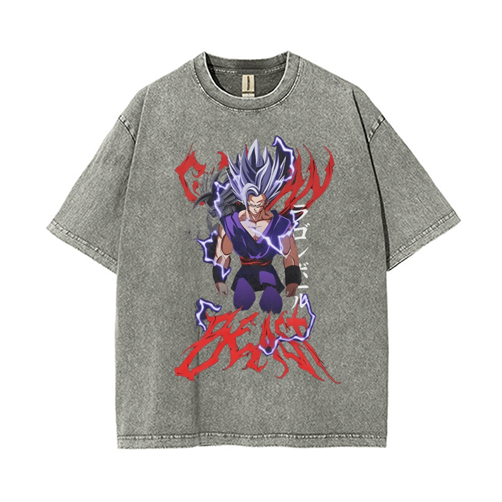 VEGETA VINTAGE OVERSIZE T-Shirt | Dragon Ball Super