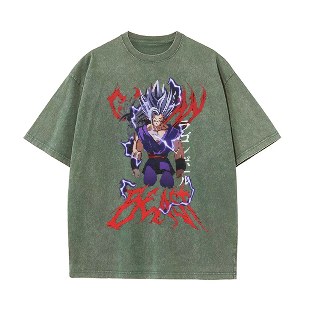 VEGETA VINTAGE OVERSIZE T-Shirt | Dragon Ball Super