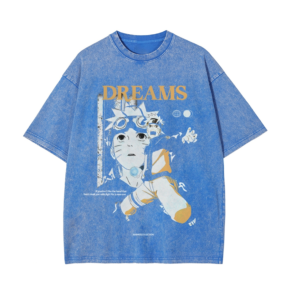 Naruto Vintage Oversized T-Shirt | Naruto Shippuden