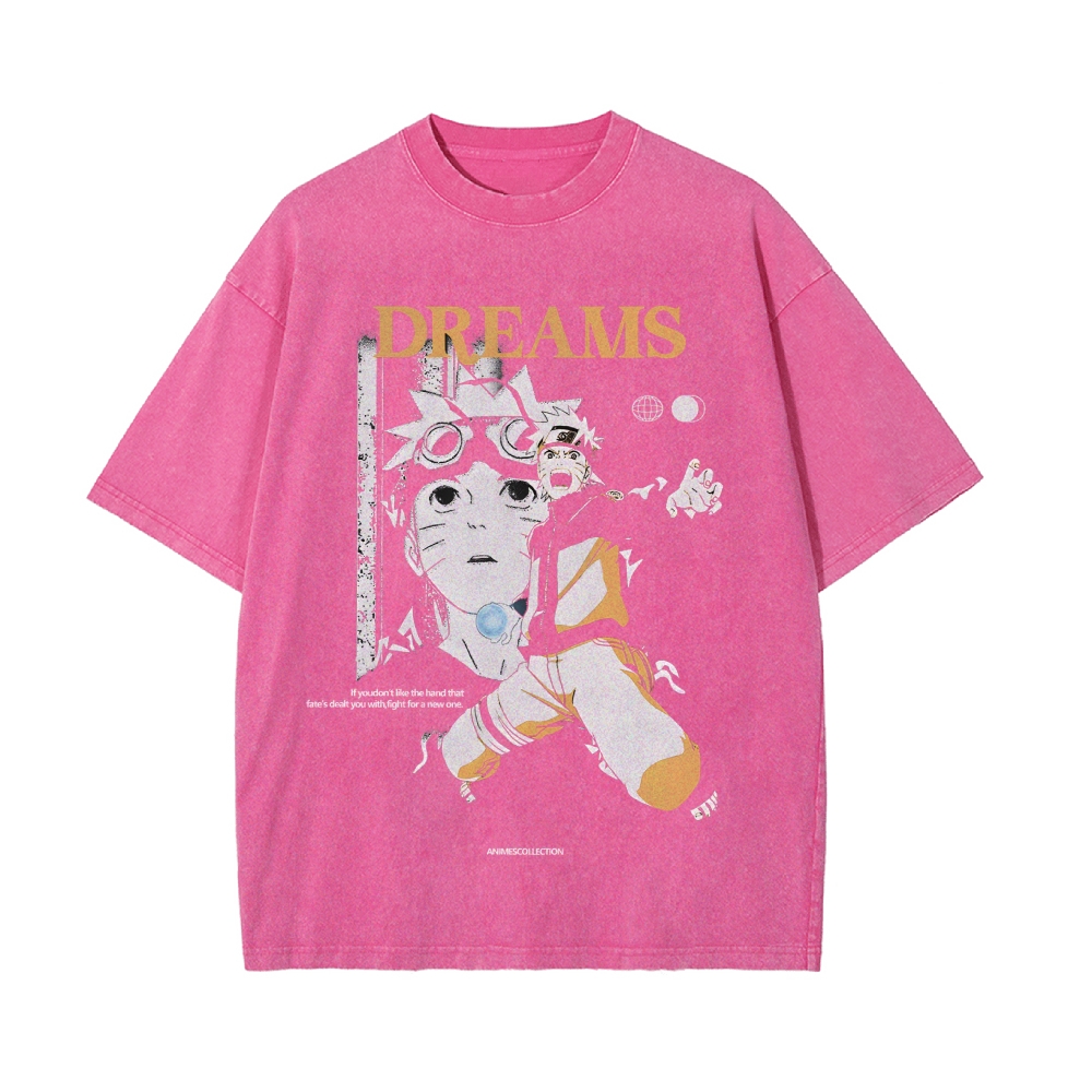 Naruto Vintage Oversized T-Shirt | Naruto Shippuden