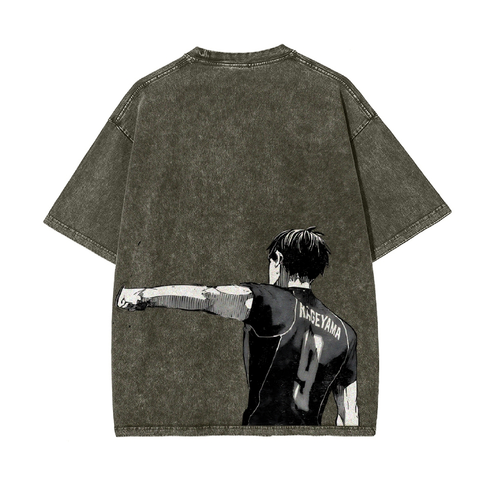 Tobio Kageyama Vintage Oversized T-Shirt | Haikyu!!