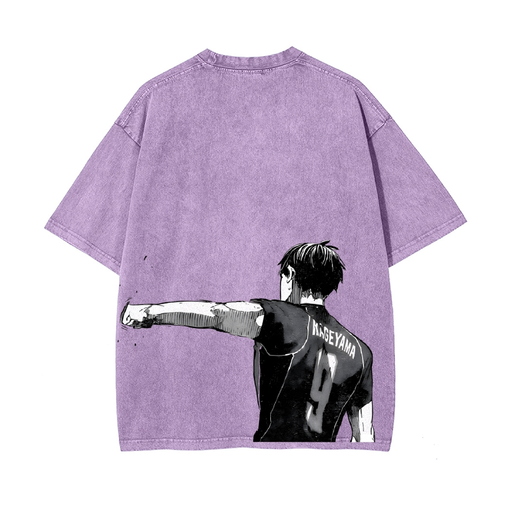 Tobio Kageyama Vintage Oversized T-Shirt | Haikyu!!